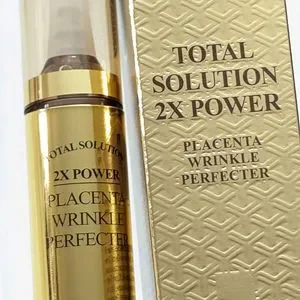 Pretty skin TOTAL SOLUTION 2X POWER 24K… Total Solution 2X Power Placenta Wrinkle Perfecter - Prettyskin